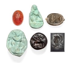 Property from An Important Private Collection A group of seals, Of various dates and cultures, ...