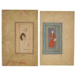 Property from An Important Private Collection To Be Sold With No Reserve Two standing portraits...