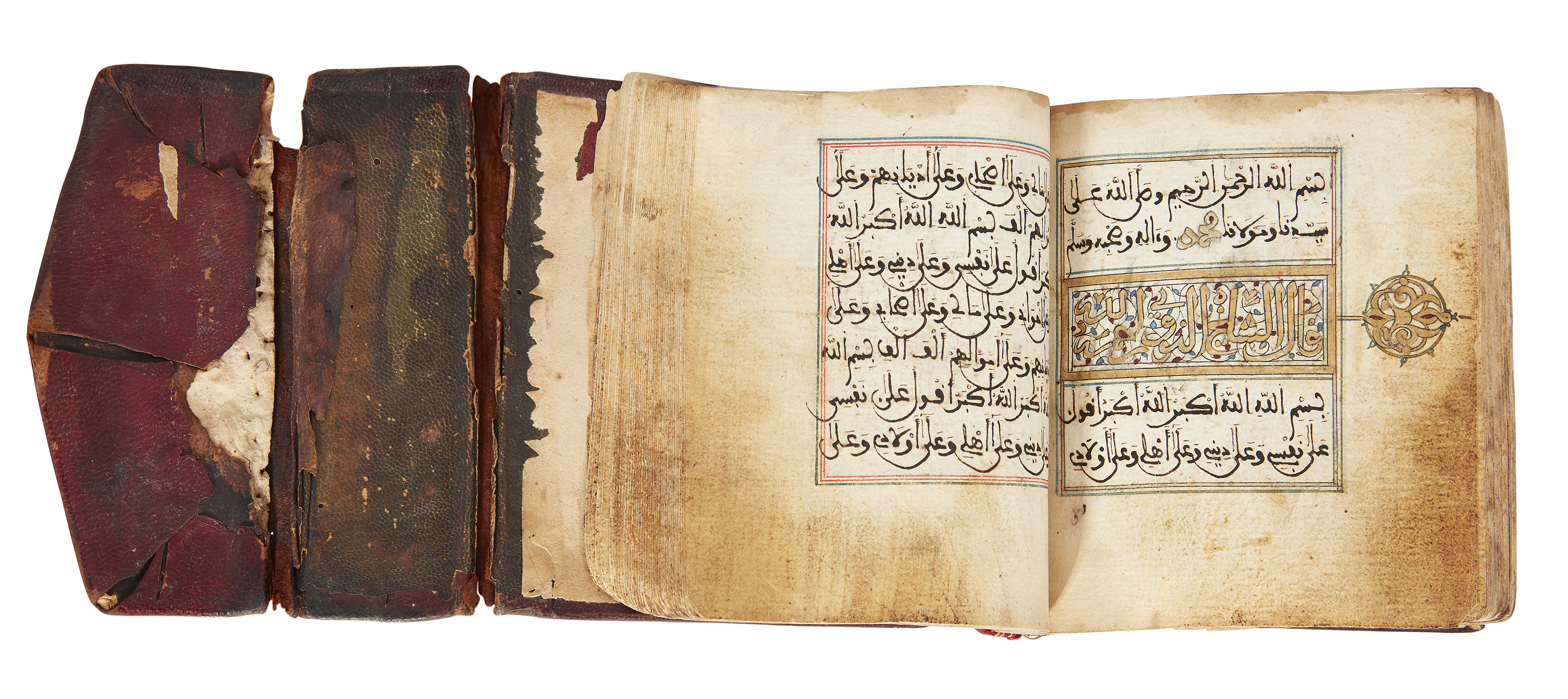 Dala‘il al-khayrat, Muhammad bin Sulayman al-Jazuli (d.1465AD), Morocco, 19th century, incomple... - Image 3 of 4