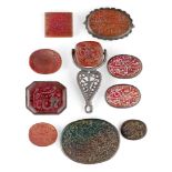 Property from an Important Private Collection  A group of inscribed seals, Iran, 19th century a...