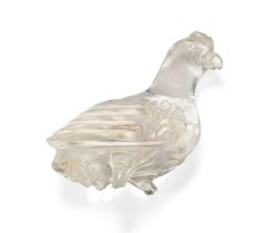 To Be Sold With No Reserve A Fatimid-style rock crystal bird, 20th century or earlier, 4.8cm.  ...