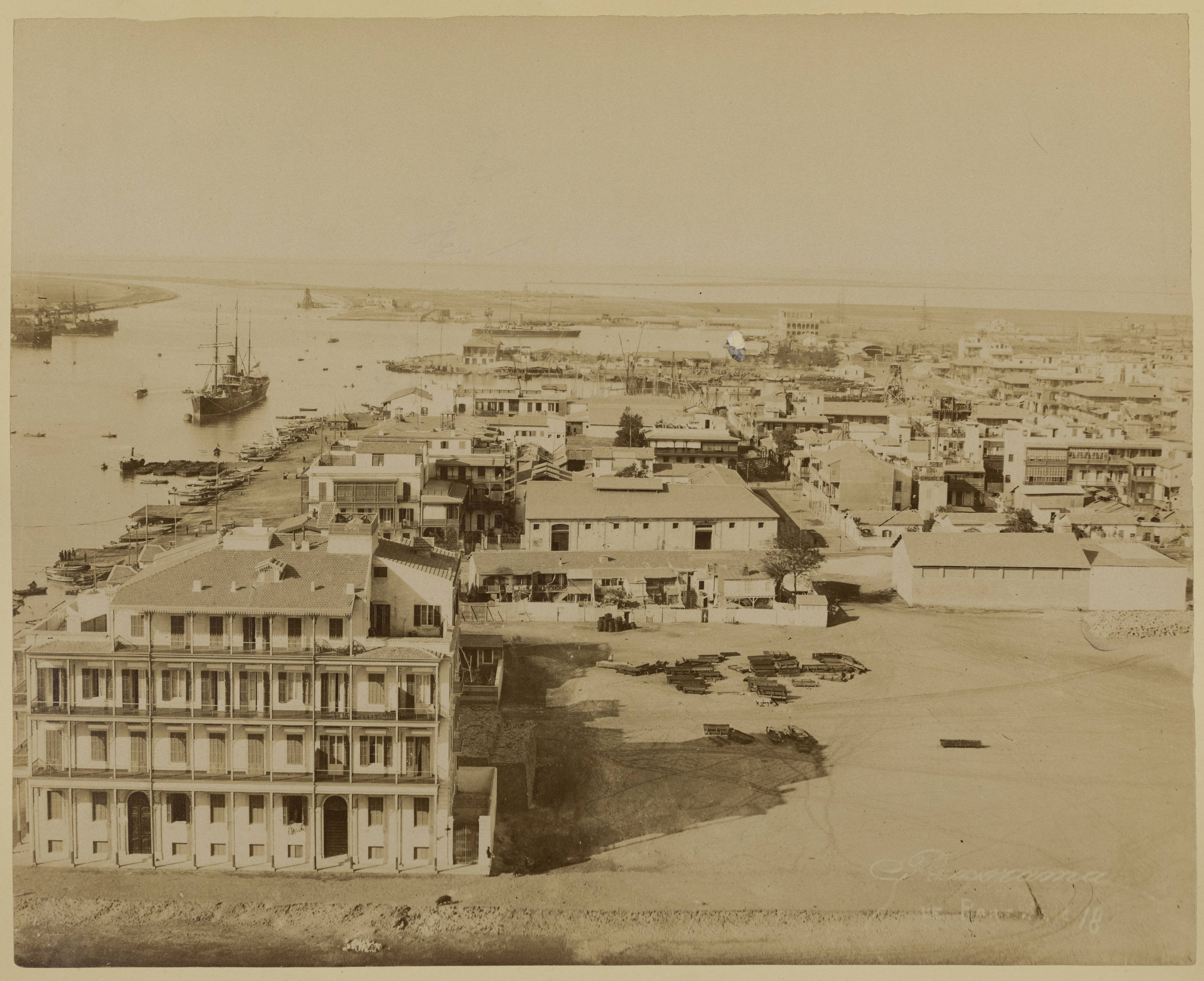 An album of silver prints of views of the Middle East, Late 19th century/first half 20th century... - Image 6 of 8