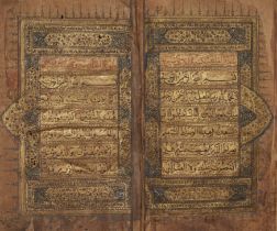 Various Properties A Qur'an, Kashmir, North India, 19th century Arabic text on paper, 528ff., ...