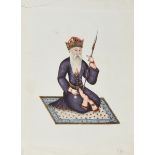 Property from a Private Collection, London To Be Sold With No Reserve A group of Qajar painting...