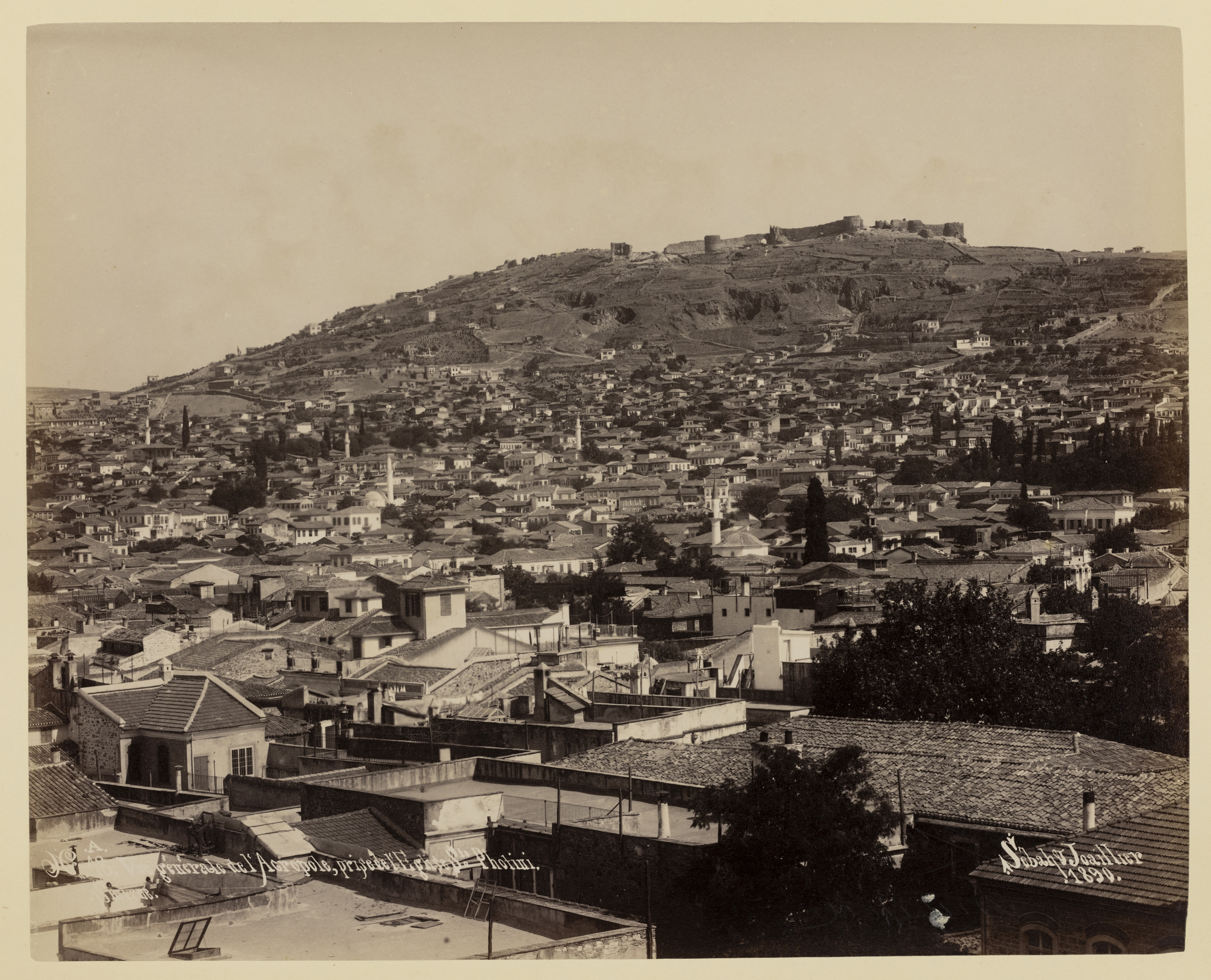 An album of silver prints of views of the Middle East, Late 19th century/first half 20th century... - Image 4 of 8