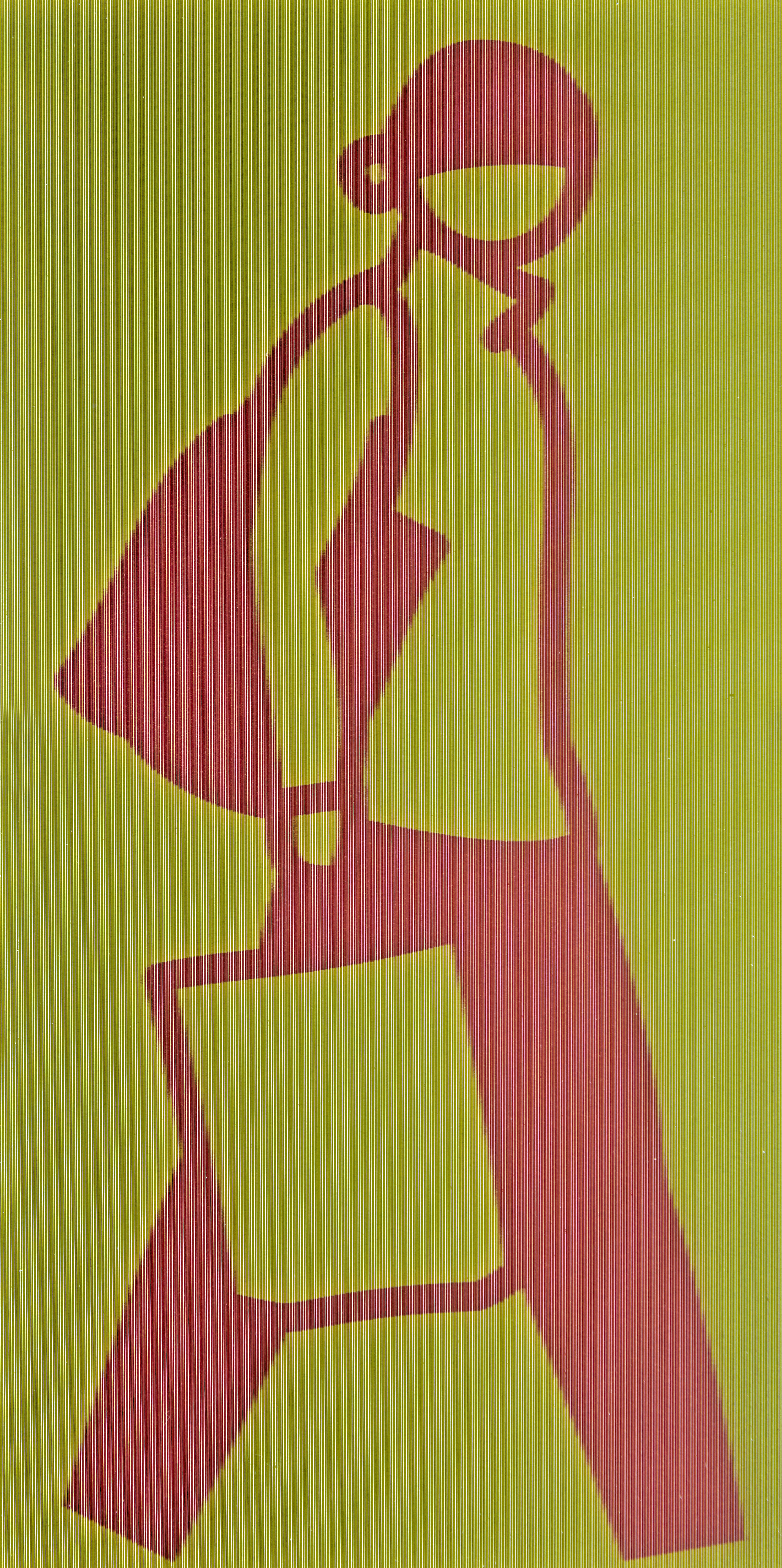 Julian Opie,  British b.1958-  Crossing, 2020; set of eight lenticular postcards, each image: 1... - Image 3 of 9