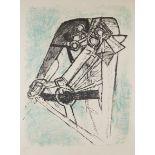 Roberto Matta, Chilean 1911-2002, Untitled; lithograph in colours on wove, signed and dated 61/...