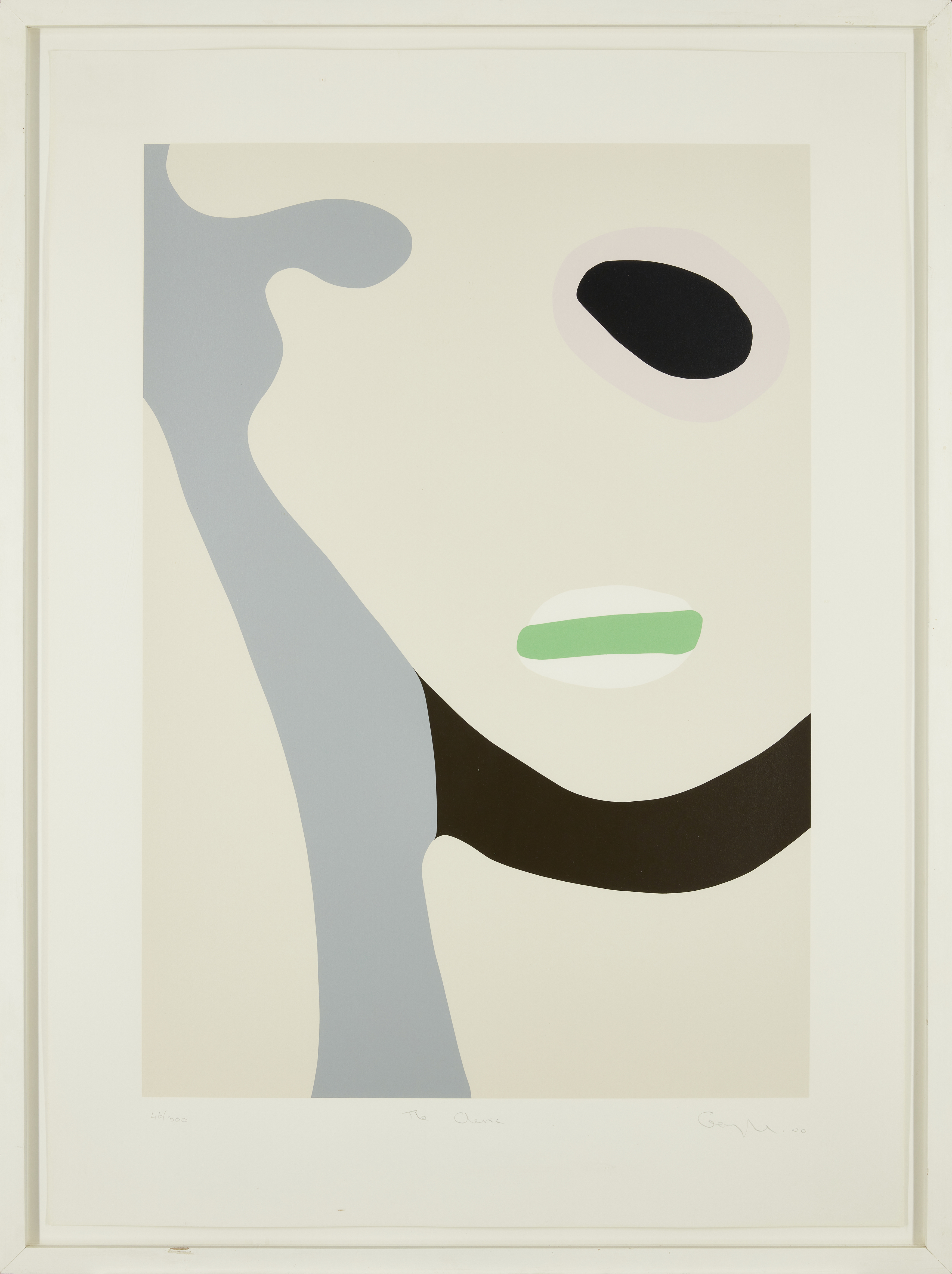 Gary Hume RA, British b.1962-  The Cleric, 2000; screenprint in colours on 400gsm Somerset Tub ... - Image 2 of 2