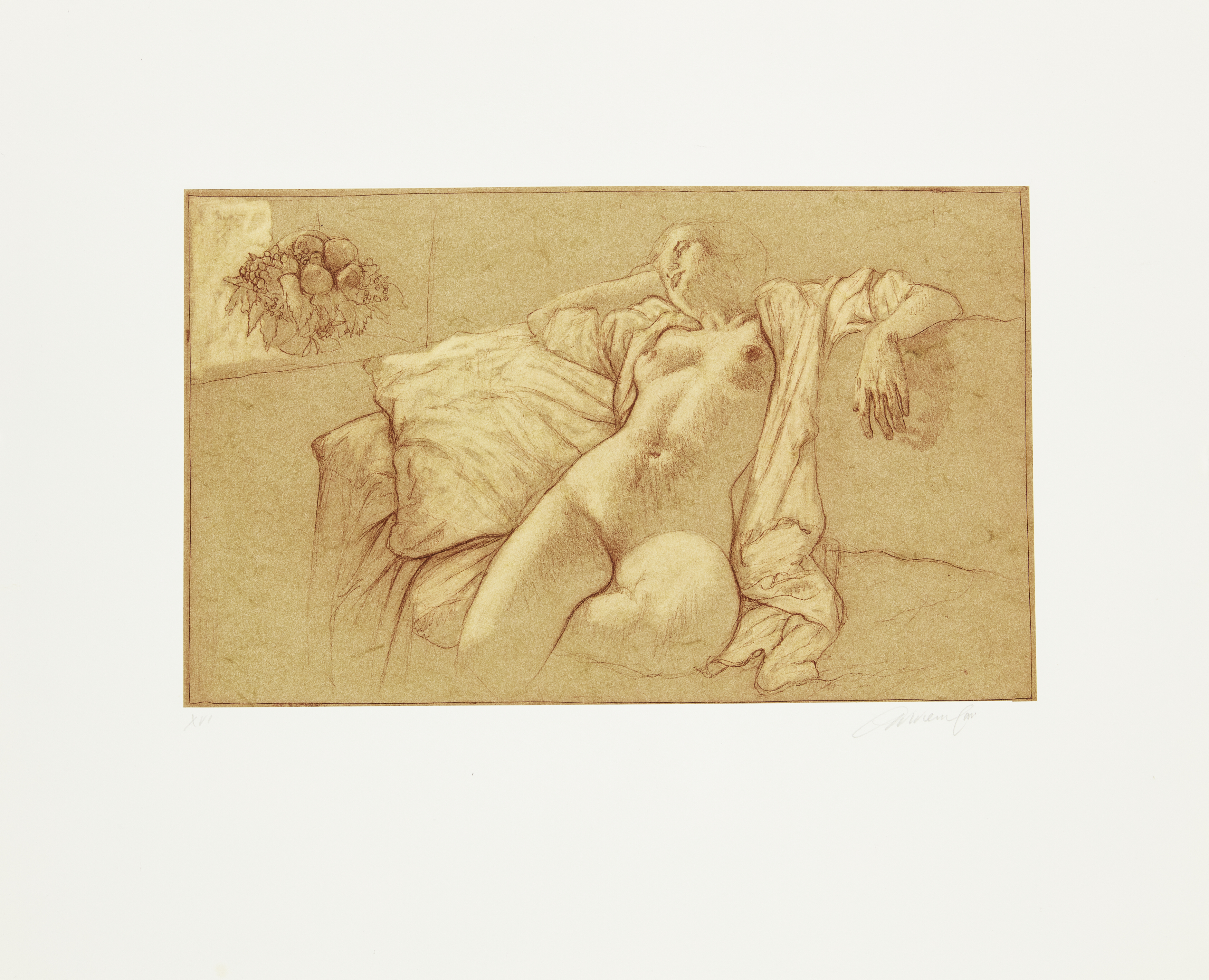 Oliviero Masi, Italian b.1949- La Strada and Still Life works including Nude Studies; each etch... - Bild 2 aus 4