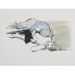 Lisa Brica,  South African b.1968-  Untitled, 2008;  lithograph in colours on wove,  signed, da...