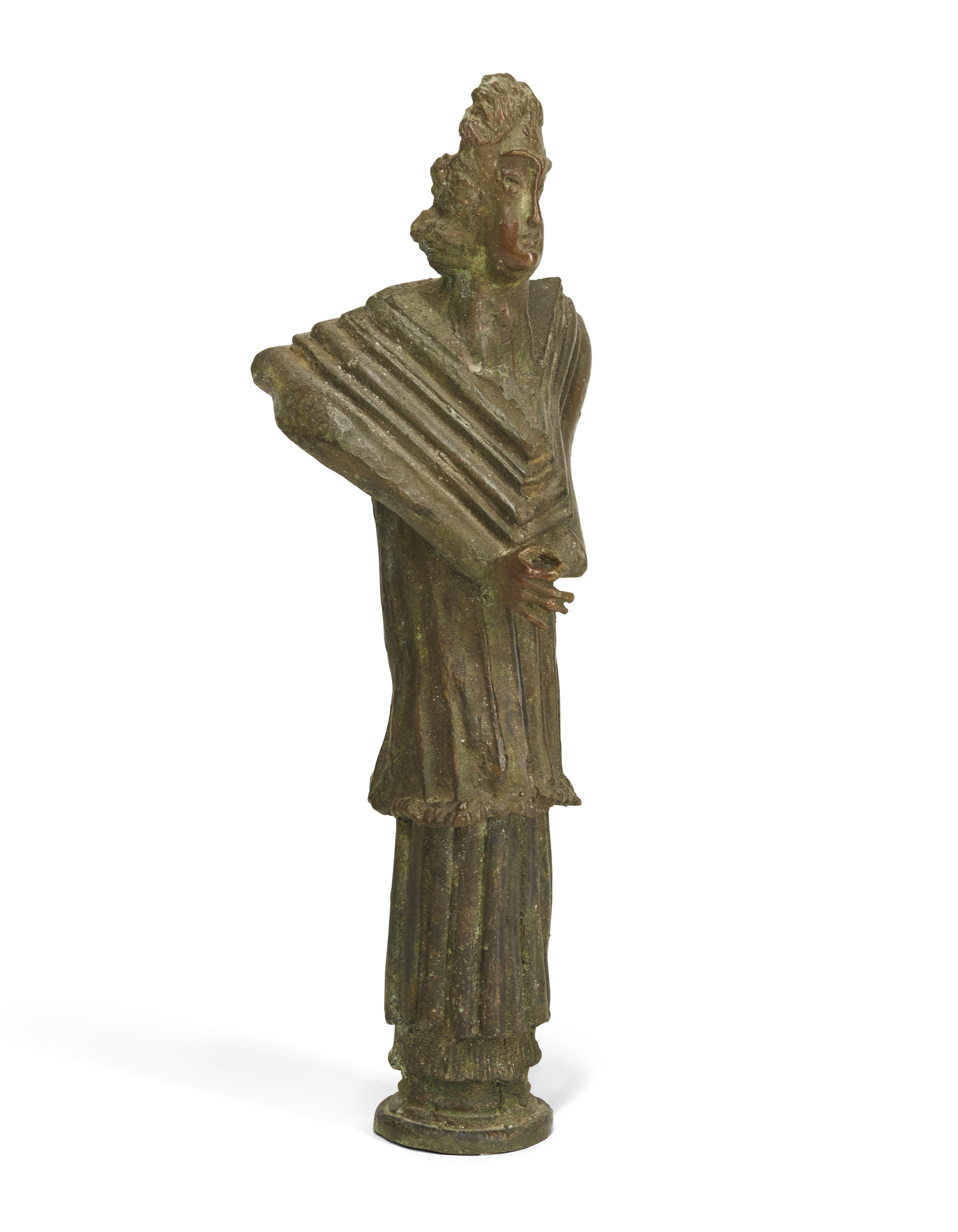 Stavri Kalinov,  Bulgarian 1944-2023, Self Portrait; bronze, height approx.: 45 cm, Note: Kali... - Image 2 of 2