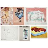 After David Hockney OM CH RA, British b. 1937-  Dog Paintings, Salts Mill, 1995; New Drawings, S...