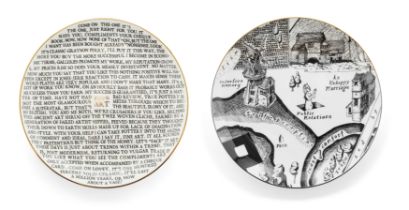 Grayson Perry CBE RA, British b. 1960- 100% Art plate (York Gallery); National Portrait Gallery ...