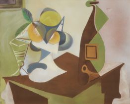 After Pablo Picasso, Spanish 1881-1973, Nature Morte aux Citrons et Oranges, 1936; collotype pr...