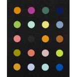 Damien Hirst,  British b.1965- Methylamine -13C, 2014; screenprint in colours with diamond dust...