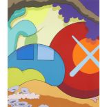 KAWS, American b.1974- You Should Know I Know, 2015; screenprint in colours on Saunders Waterfo...