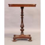 A William IV mahogany occasional table, second quarter 19th century, the rectangular top with rou...