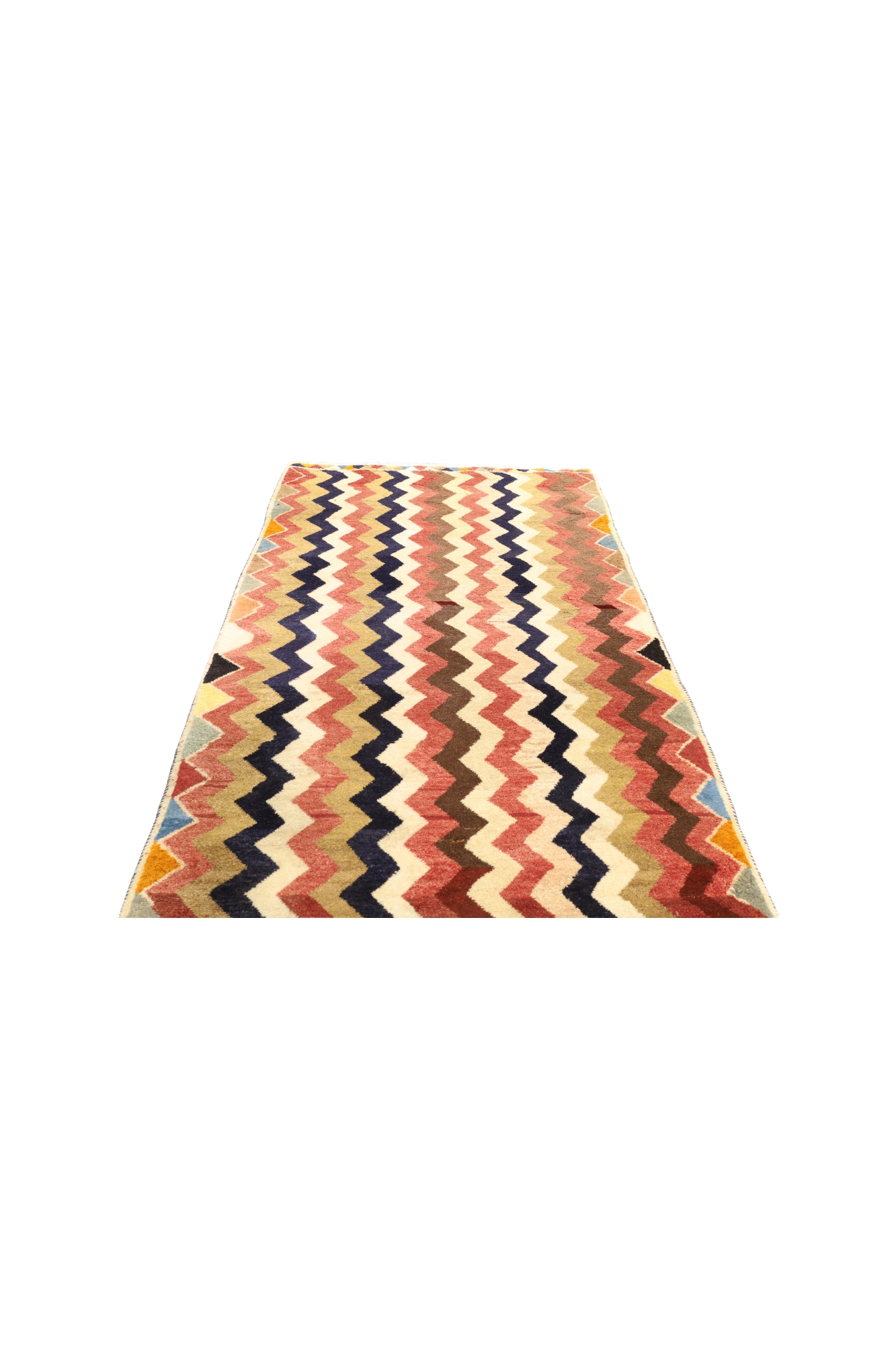Three modern multi-coloured woolen rugs from tribal rugs Ltd, 175 x 113cm, 182 x 103cm and 165 x ... - Image 2 of 9