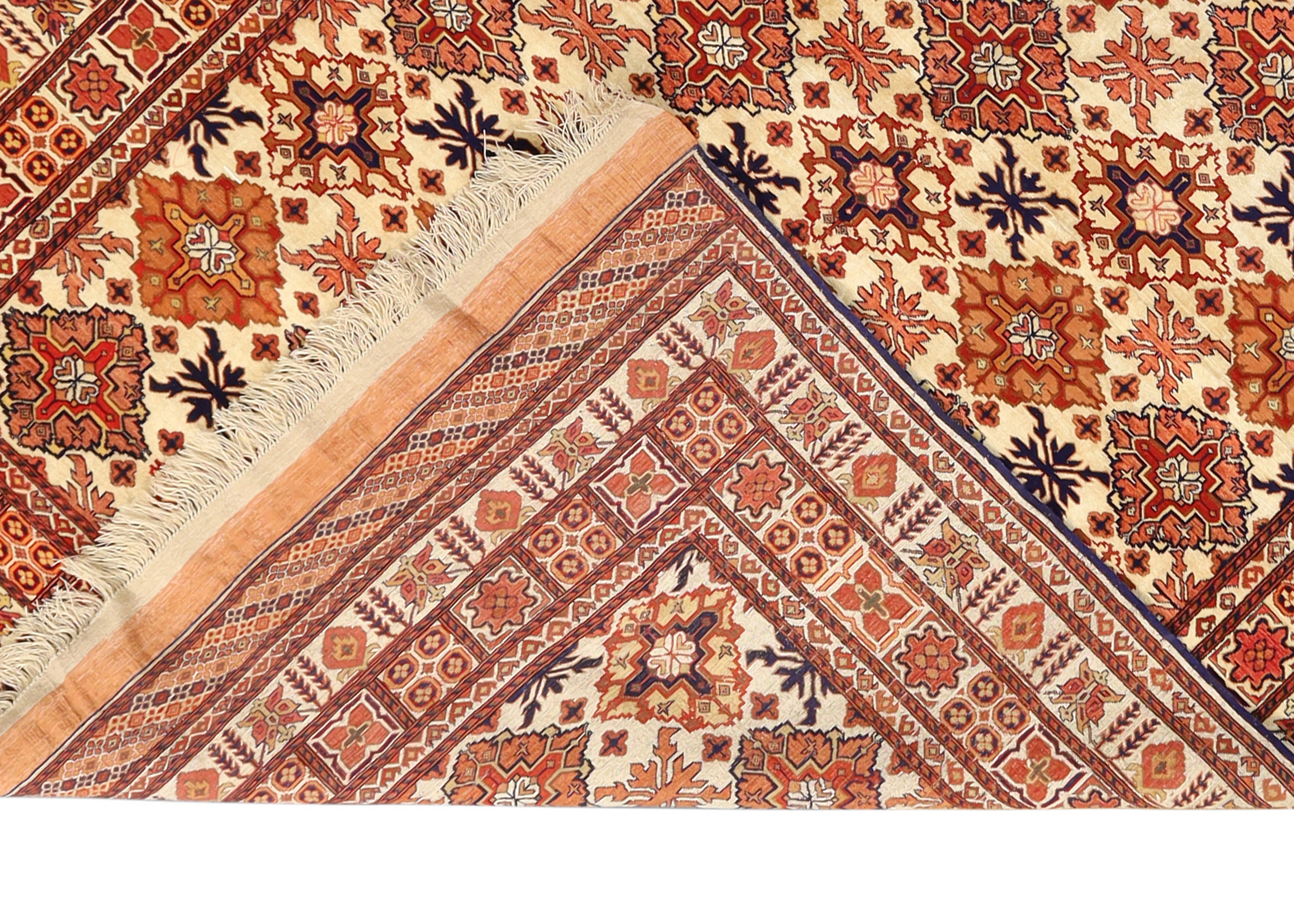 An Afghan Mauri Kabul carpet, last quarter 20th century, the central field with repeating geometr... - Image 2 of 2