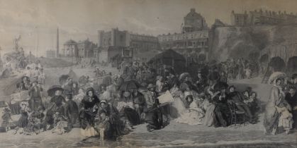 Charles William Sharpe,  British 1818-1899-  Ramsgate Sands (Life at the Seaside), after William...