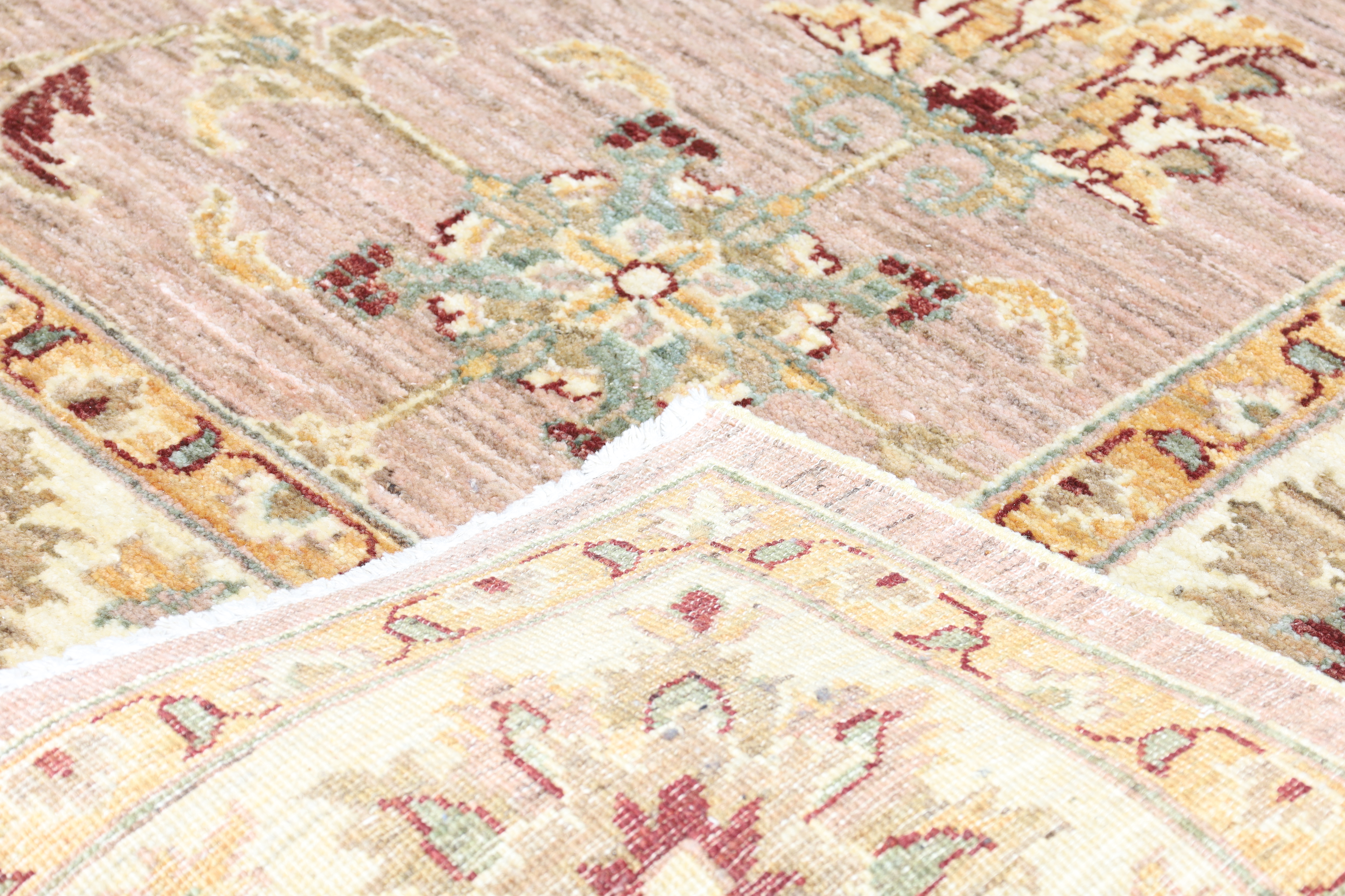 A Zeigler carpet, last quarter 20th century, floral design on a mauve and cream ground, 269 x 195... - Image 4 of 4