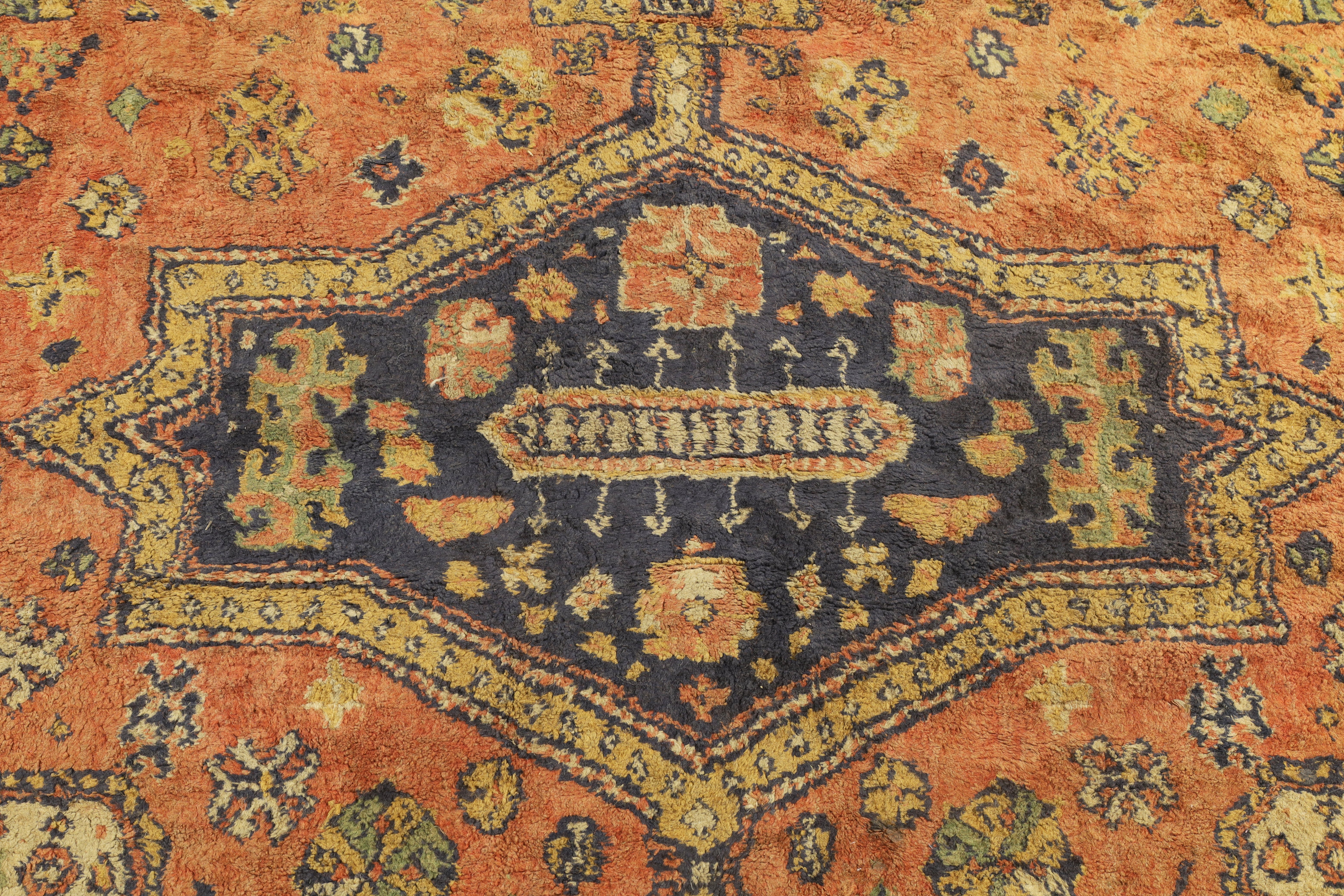 A Persian Shiraz rug, last quarter 20th century, the central field with three medallions surround... - Image 3 of 4