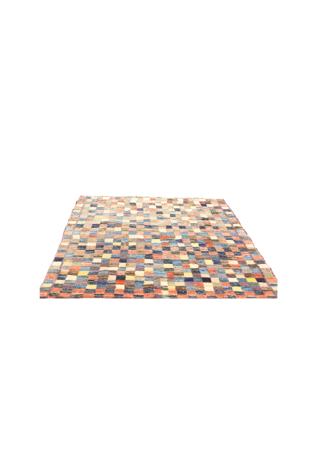 Three modern multi-coloured woolen rugs from tribal rugs Ltd, 175 x 113cm, 182 x 103cm and 165 x ... - Image 3 of 9