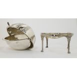 A Victorian electroplated revolving breakfast tureen, Atkin Brothers, Sheffield, late 19th centur...