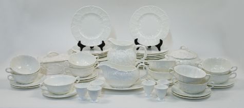 A Wedgwood & Coalport ‘Countryware’ extensive part dinner service, 20th century, printed marks, c...