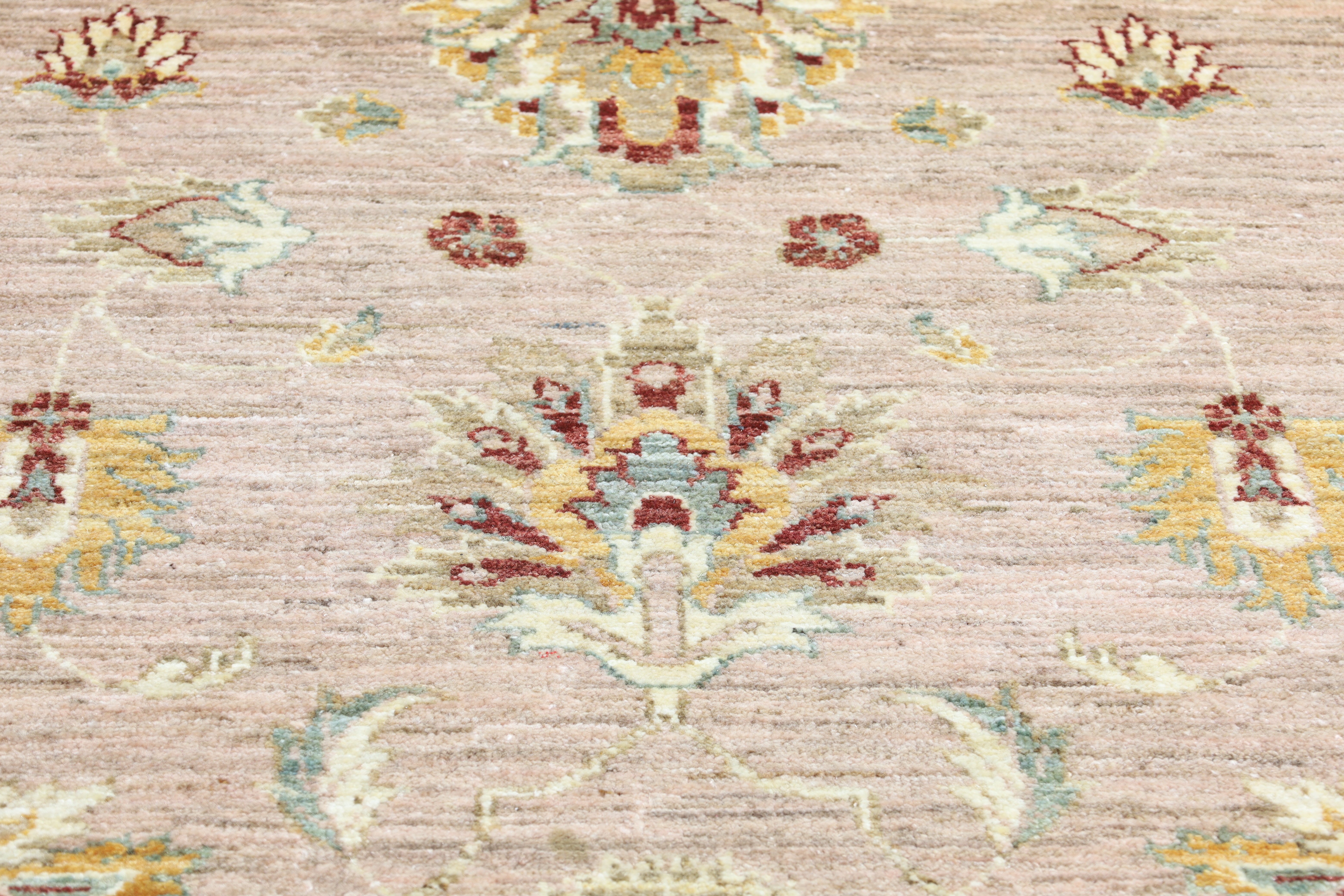 A Zeigler carpet, last quarter 20th century, floral design on a mauve and cream ground, 269 x 195... - Image 3 of 4