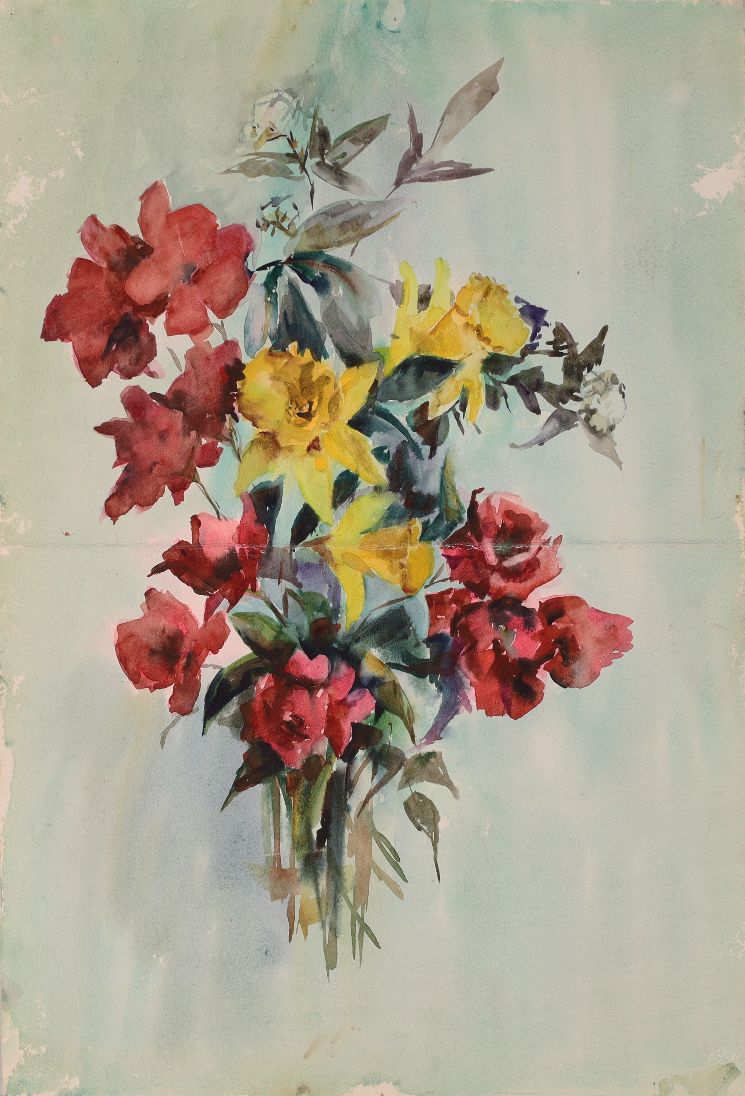 Elizabeth Davis,  20th century -  Portfolio of works;  watercolour on paper, maximum 56 x 38 cm... - Image 3 of 4