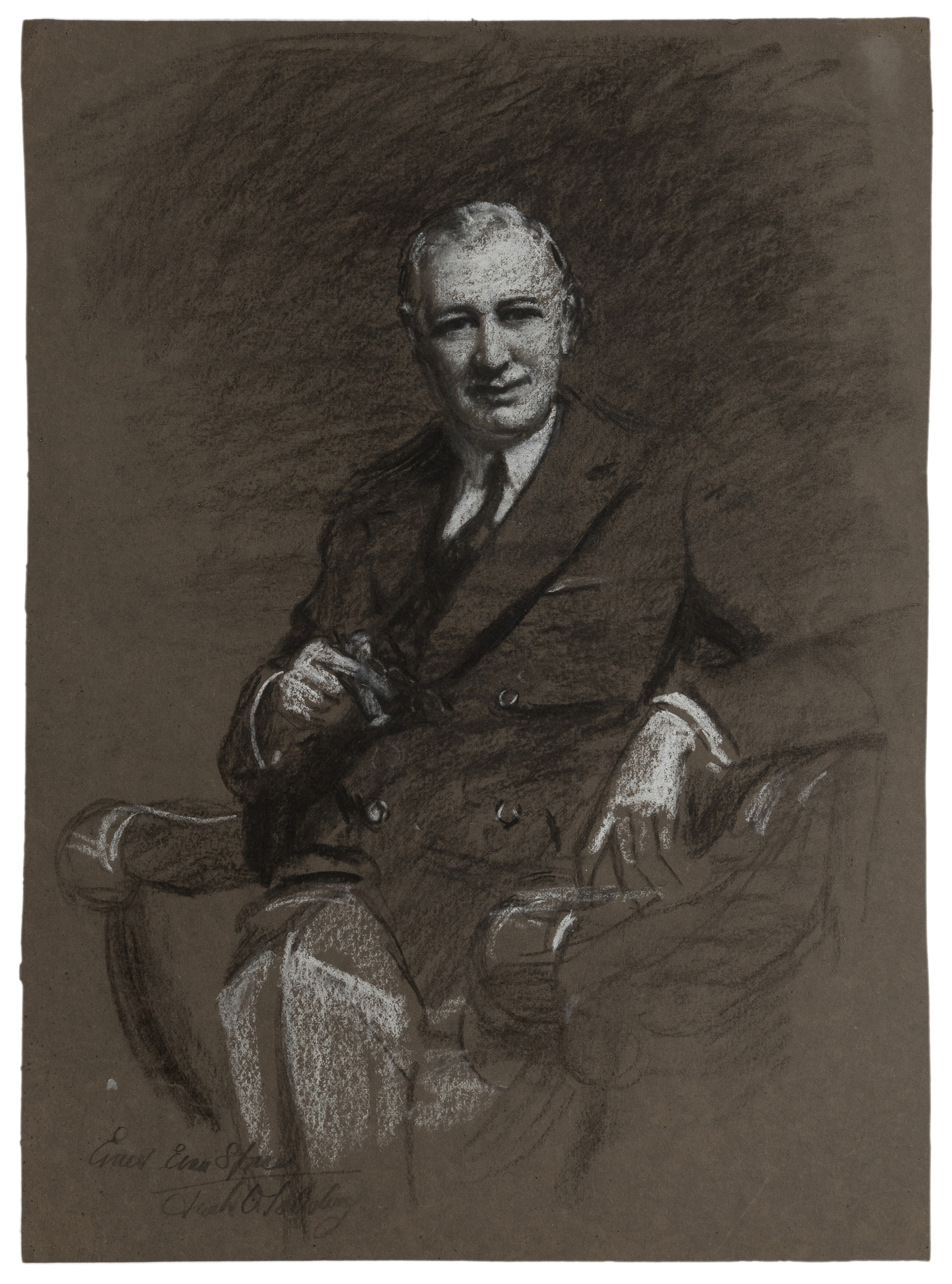 Frank O. Salisbury,  British 1874-1962 -  Ten portraits:  Rev. Dr Harold Roberts, the President ... - Image 2 of 10