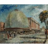 Herbert William Wright,  British 1912–1989 -  London Planetarium, Marylebone Road (with 'The Par...