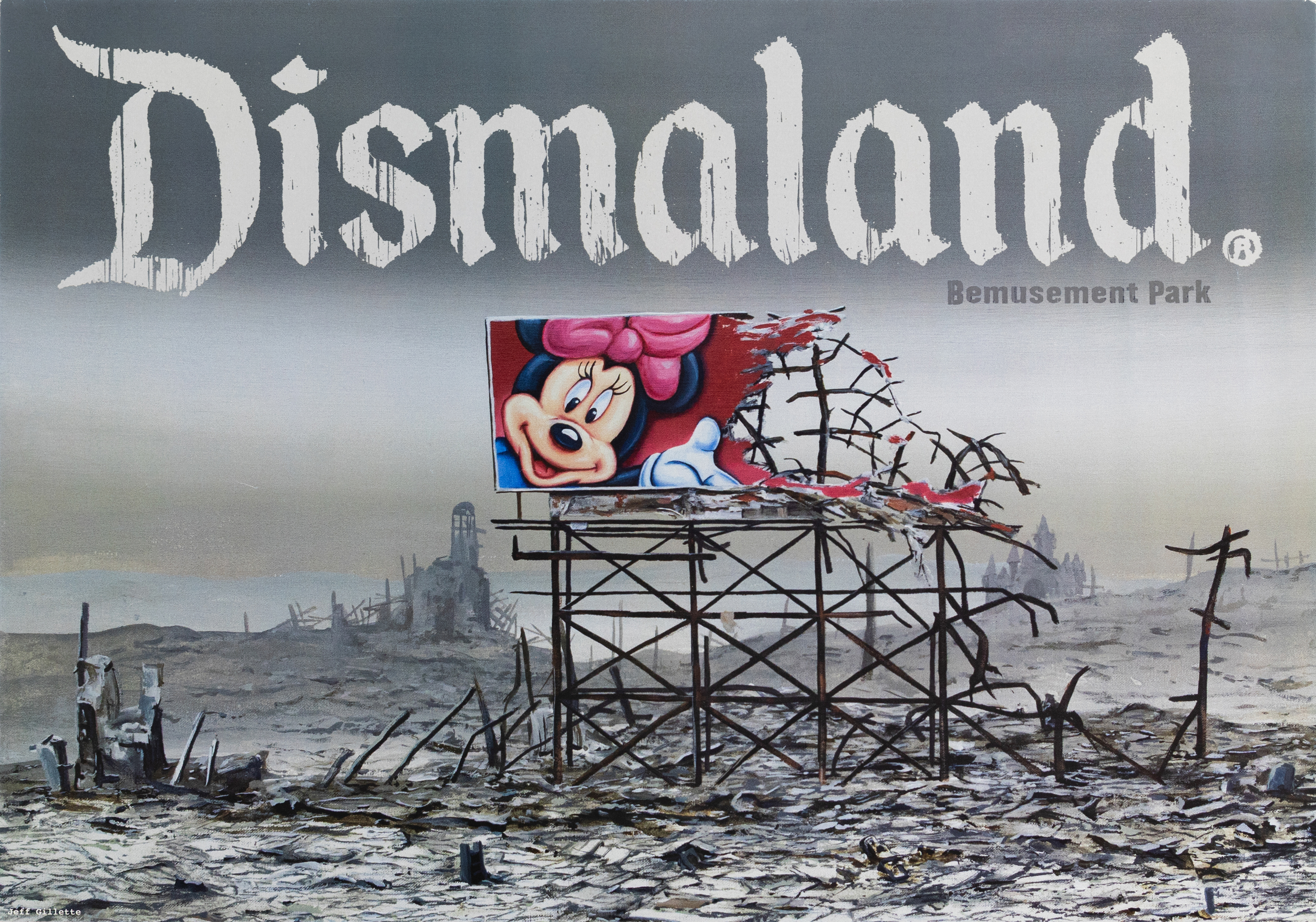 Bansky, British b.1974- Dismaland; Dismaland brochure, leaflet and poster by Jeff Gillette, all... - Image 2 of 4