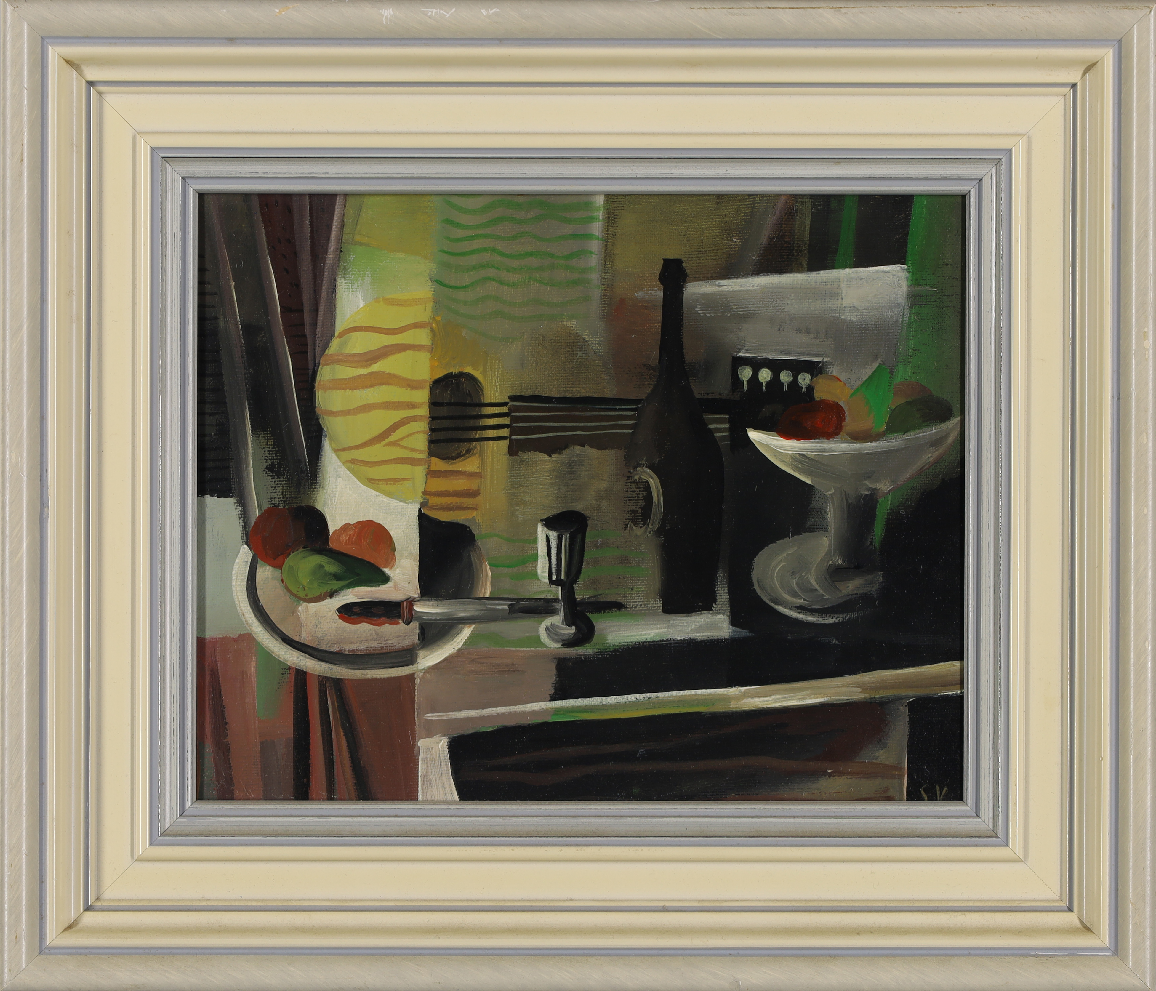 Svetlov,  20th/21st century -  Still life, 1995;  oil on canvas, signed with initials lower rig... - Image 2 of 3