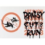 Banksy, British b.1974- Cut and Run; each offset lithograph in colour on wove,  from the Glasgo...