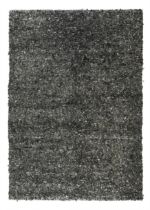 Toulemonde Bochart for Roche Bobois, a hand-knotted leather rug, c.1970/80, manufacturer's label ...
