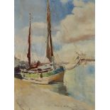 Pal Fried,  Hungarian 1893-1976 -  Lake Balaton, Hungary;  oil on canvas, signed lower centre '...