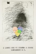 After Jim Dine, American b.1935- A Girl and Her Dog II, 1971 (poster);  offset lithograph in co...