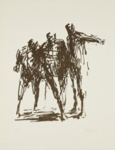 Oliffe Richmond,  Australian 1919-1977,  Standing group, 1966;  lithograph on wove,  signed and...