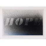After Ed Ruscha, American b.1937-  Hope (poster), 2008; offset lithographic poster on wove,  sh...