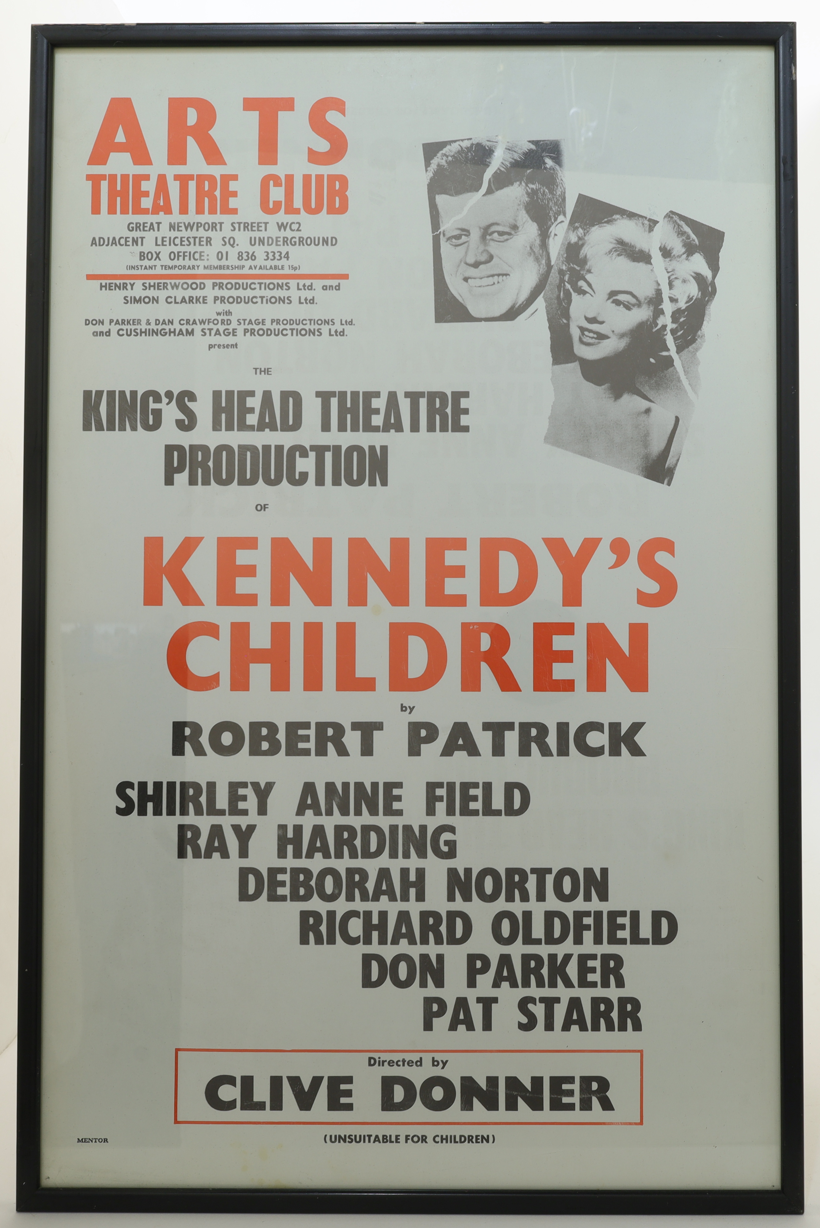 A group of framed theatre posters, 20th century, for shows presented by Cushingham Stage Producti... - Image 3 of 6