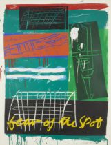 Bruce Mclean,  British b.1944-  Fear of the Spot;  screenprint in colours on wove,  signed in p...