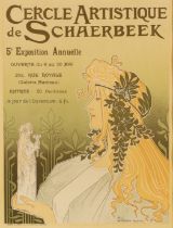 Henri Privat-Livemont,  Belgian, 1861-1936,  Cercle Artistique de Schaerbeek, Galerie Manteau ex...