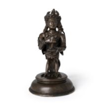 A Nepalese/Tibetan copper-alloy figure of Jalamanusha 16th/17th century The chimera typically d...