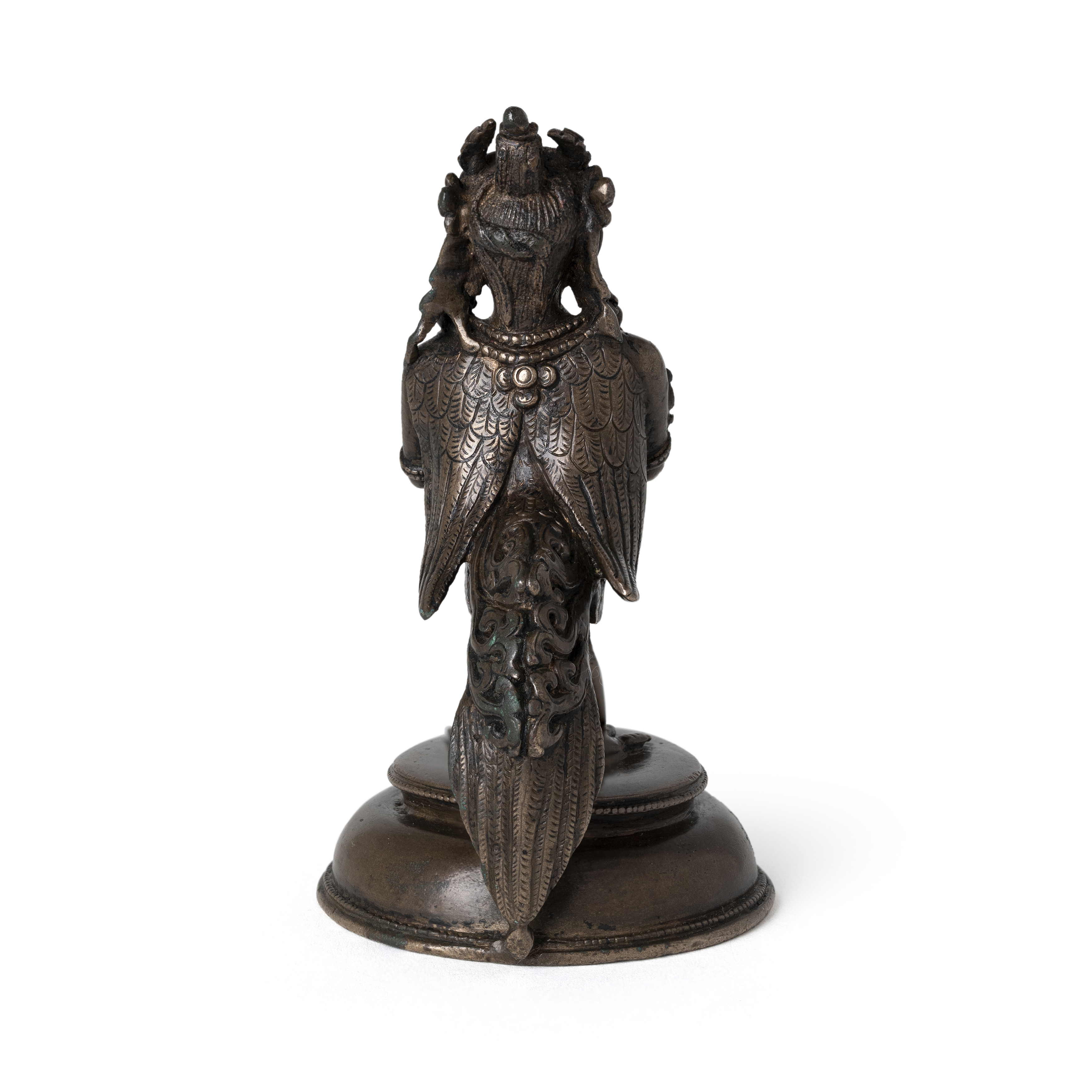 A Nepalese/Tibetan copper-alloy figure of Jalamanusha 16th/17th century The chimera typically d... - Image 3 of 3