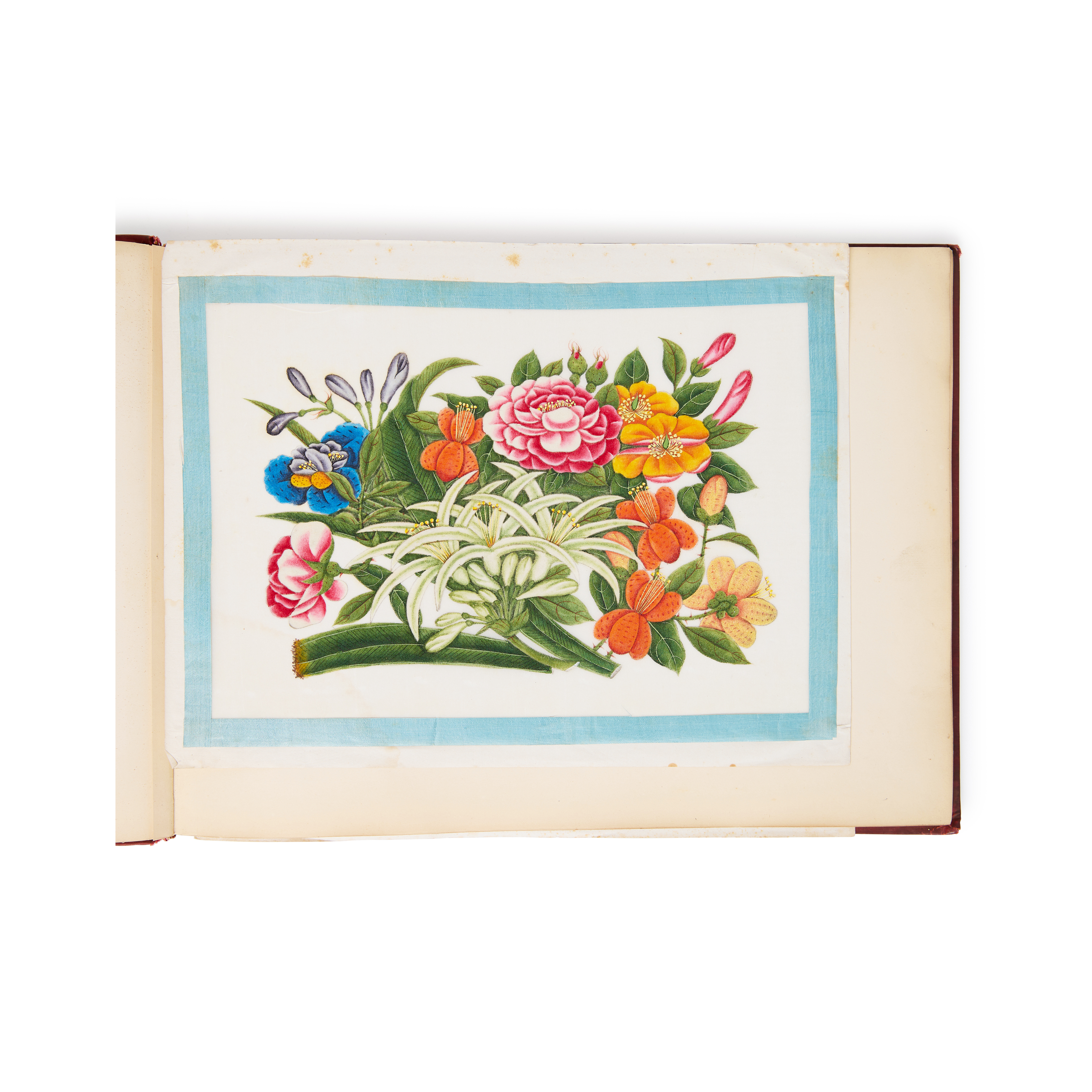 Chinese Guangdong (Canton) Export School, mid-19th century 'Flowers', 'fruit', 'fish' and 'tortu... - Image 3 of 5