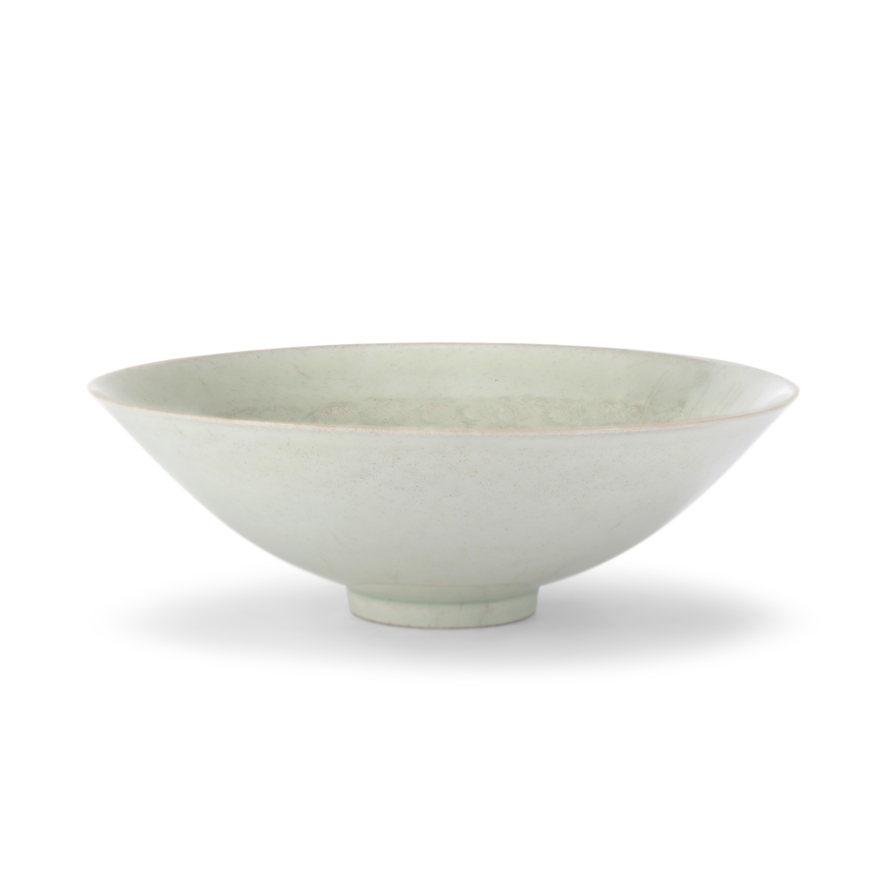 A Chinese qingbai-glazed 'boys' bowl Southern Song dynasty The conical bowl thinly potted, free... - Image 2 of 2
