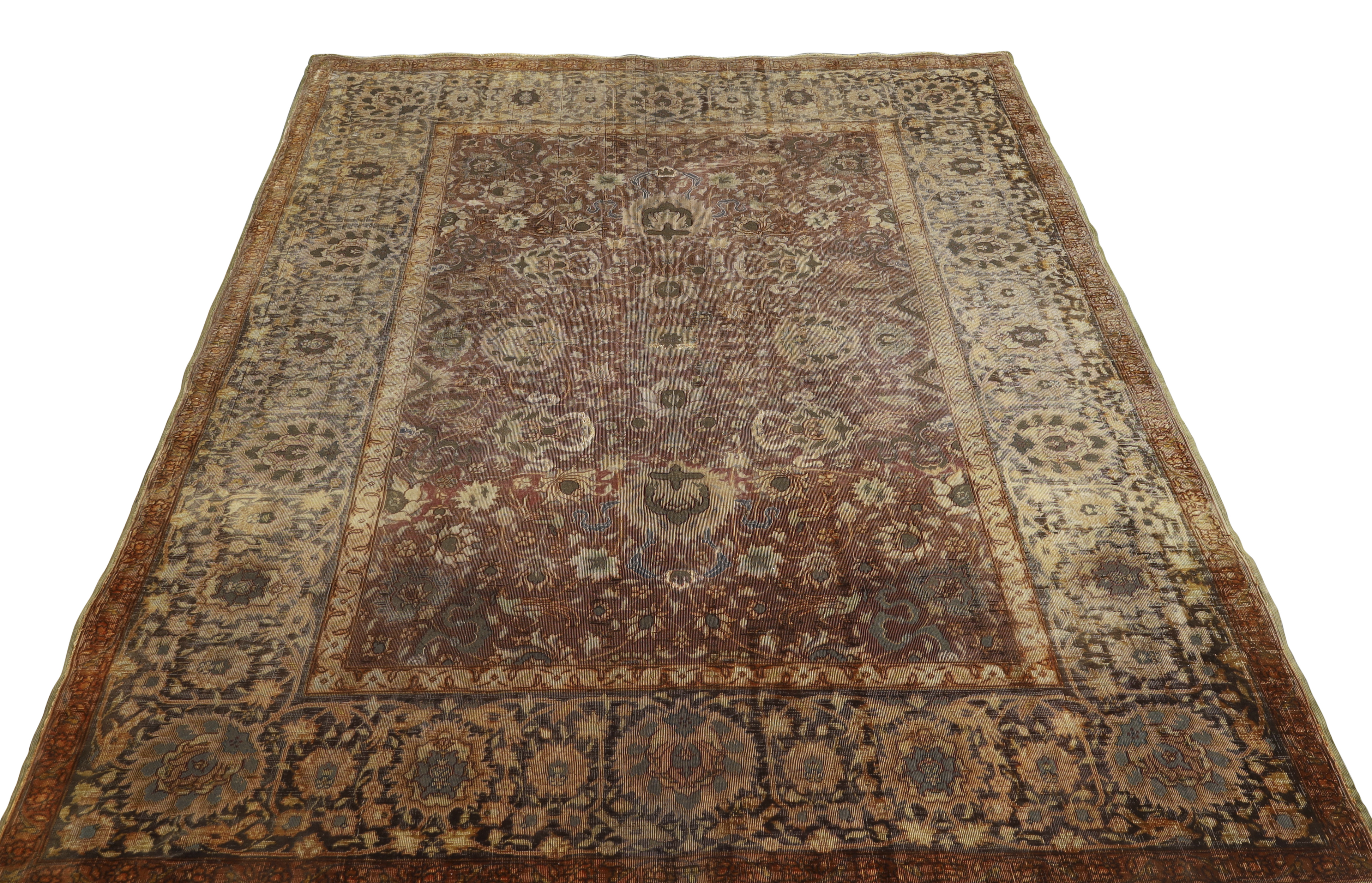 A Turkish silk and metal thread Koum Kapi rug, First quarter 20th century, The central field with... - Bild 2 aus 4