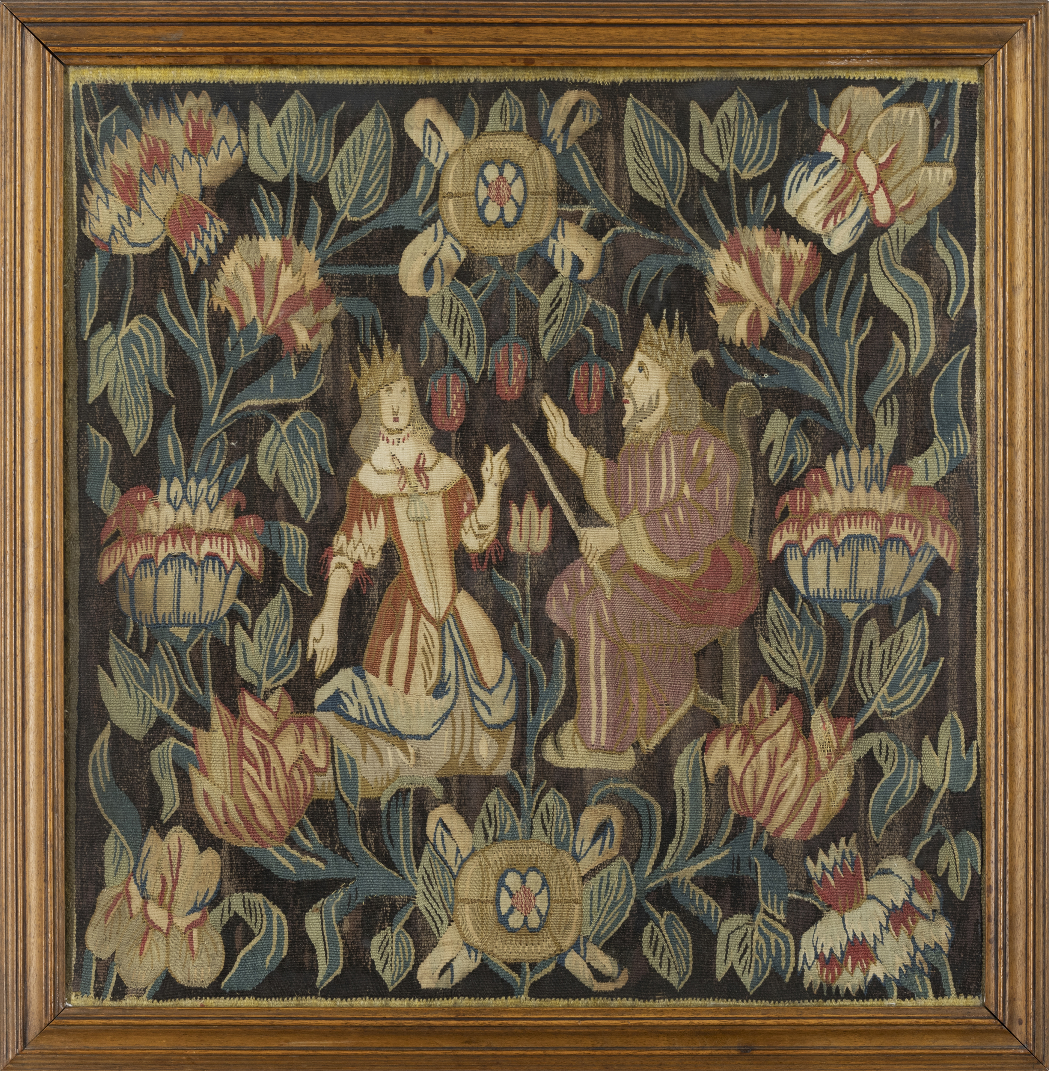 A North European tapestry panel, Swedish or Danish, late 17th / early 18th century, Woven in wool... - Image 2 of 2